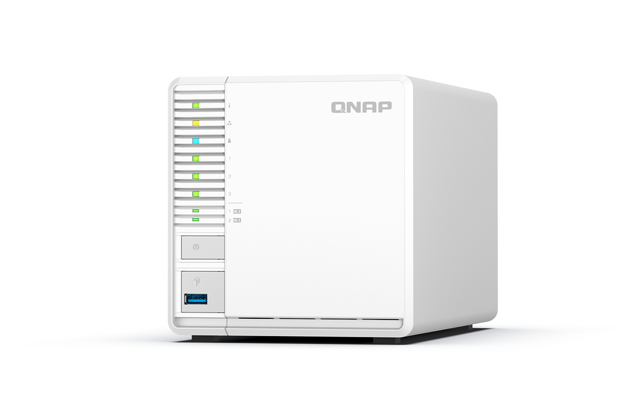 TS-364 | High-performance 3-bay RAID 5 2.5GbE NAS with M.2 SSD caching for  running virtual machines and Qtier | QNAP